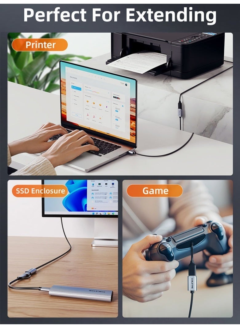 كابل تايم كابل تمديد USB 3.0 من ذكر إلى أنثى - Image 4